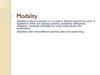 Modality and modal Verbs