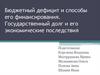 Бюджетный дефицит и способы его финансирования