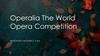 Operalia The World. Opera Competition