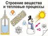 Строение вещества и тепловые процессы
