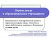 Охрана труда в образовательном учреждении. Законодательные и нормативные правовые акты по охране труда