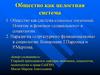 Общество как целостная система. Лекция 2