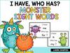 I Have Who. Has Sight Word Game