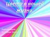 Цвета в нашей жизни