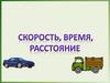 Скорость. Время. Расстояние