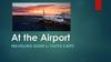 At the airport