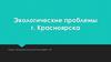 Экологические проблемы г. Красноярска