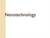 Nanotechnology