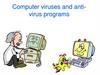 Computer viruses and anti-virus programs