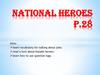National heroes
