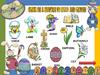 Easter game. Fun activities. Games picture dictionaries