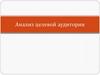 Анализ целевой аудитории