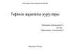 Терінің жұқпалы аурулары