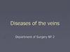 Diseases of the veins