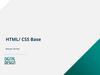 HTML/ CSS Base