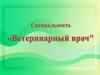 Ветеринар - врач, лечащий животных