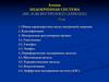Эндокринная система (железы внутренней секреции)