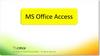 MS Office Access
