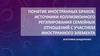 Понятие иностранных браков. Источники коллизионного регулирования семейных отношений с участием иностранного элемента