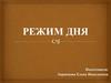 Режим дня