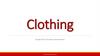 Clothing