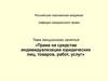Права на средства индивидуализации юридических лиц, товаров, работ, услуг. Лекция 3
