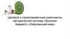 Целевой и проектировочный компоненты методической системы обучения предмету «Окружающий мир»