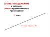 «Сюжет и содержание в картине». Анализ художественного произведения