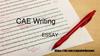 Cae Writing Essay