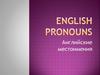 English Pronouns