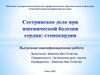 Сестринское дело при ишемической болезни сердца: стенокардии