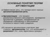 Основные понятия теории аргументации