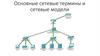 Основные сетевые термины и сетевые модели