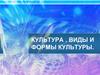 Культура. Виды и формы культуры