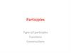 Participles