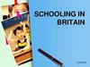 Schooling in britain