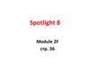 Spotlight 8 Module 2F