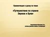 Путешествие по стране Звуков и Букв