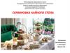 Сервировка чайного стола