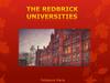 The Redbrick Universities