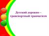Детский дорожно - транспортный травматизм