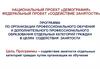 Программа по организации профессионального обучения и дополнительного профессионального образования