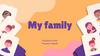 My family Possesive case. Present Simple
