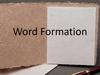 Word formation
