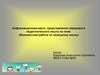 Информационная карта представления передового педагогического опыта по теме: «Внеклассная работа по немецкому языку»