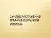 Сжатие(растяжение) графика вдоль оси ординат