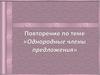 Однородные члены
