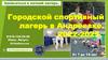 Городской спортивный лагерь в Андреевке