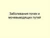 Заболевания почек и мочевыводящих путей