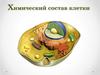 Химический состав клетки